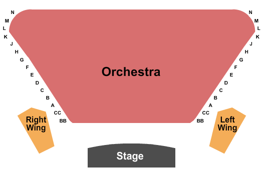 Nampa Civic Center Phantom of the Opera Seating Chart